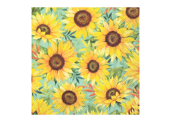 Serviettes - Happy Sunflowers
