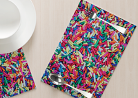 Disposable Placemats - Birthday Sprinkles